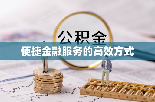 湖滨便捷金融服务的高效方式