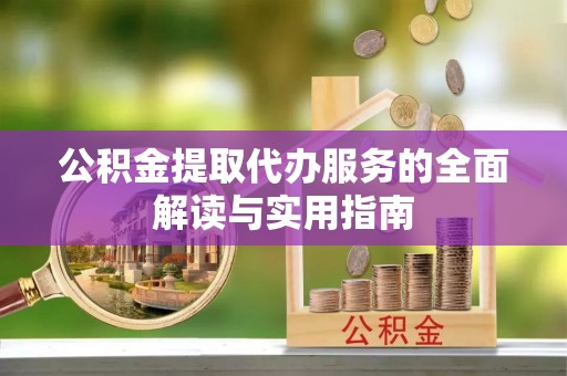 湖滨公积金提取代办服务的全面解读与实用指南